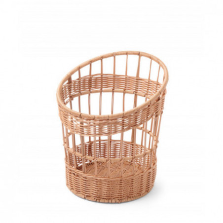Baquette basket - 300x350 mm beige PP