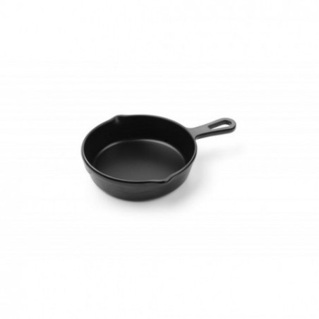 Såspanna i gjutjärnsimitation, Little Chef - Little Chef 162x121x30 mm svart melamin