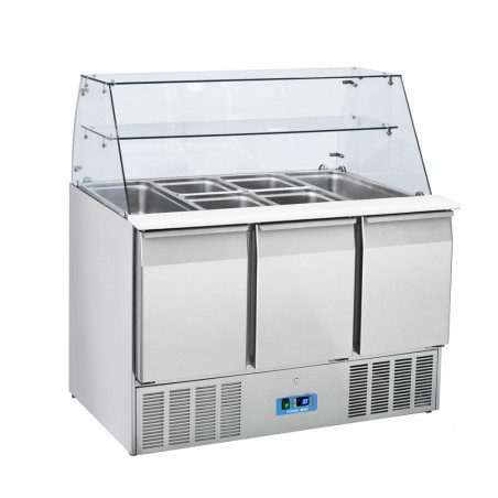 Salladskyl med glas - Zanussi kompressor