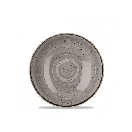 Churchill Stonecast Grey Djup Tallrik 18,2cm