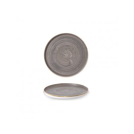 Churchill Stonecast Grey Walled Tallrik 15,7cm