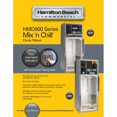 Hamilton Beach HMD900-CE Mix 'N Chill Drink Mixer