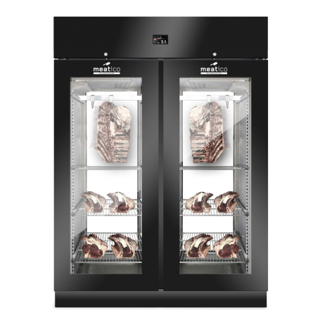 Köttmörningskyl 1500 - Meat Black Panorama, Meatico, 1500x815x2080mm