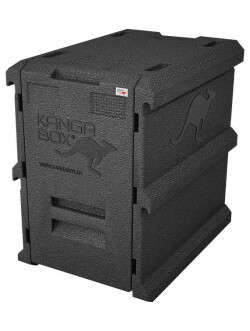 ScanBox Kängabox - Tower GN1/1 Svart