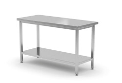 Arbetsbord med underhylla - 1200x600x850 mm