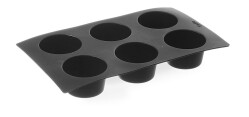 Bakform i silikon, muffins, från Hendi