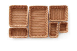 Basket - GN 1/4x65 mm bruin PP