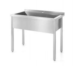 Bord med svetsad bassäng - 800x700x850 mm