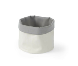 Breadbag round beige - cotton 150x150 mm