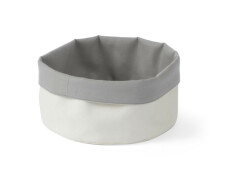 Breadbag round beige - cotton 200x200 mm