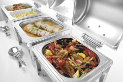 Chafing dish GN 1/2 mirror finish 4 liter