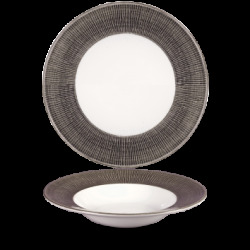 Churchill Bamboo Spinwash Dusk Wide Rim Bowl 27cm