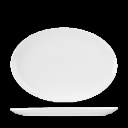 Churchill Menu Porcelain Coupe Oval Tallrik 31cm