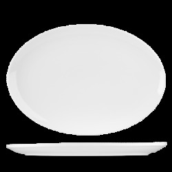Churchill Menu Porcelain Coupe Oval Tallrik 37cm