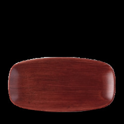 Churchill Patina Red Rust Chefs Oblong Tallrik 29,8x15,3cm
