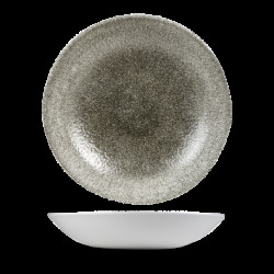 Churchill Raku Quartz Black Evolve Djup Tallrik 24,8cm