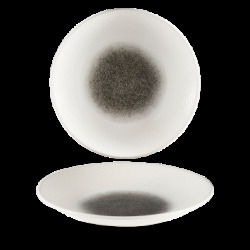 Churchill Raku Quartz Black Isla Deep Tallrik 27cm