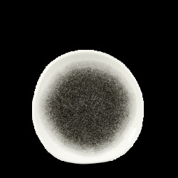 Churchill Raku Quartz Black Round Trace Tallrik 18,6cm