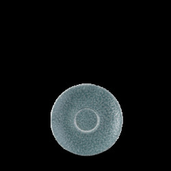 Churchill Raku Topaz Blue Cappuccino Saucer 15,6cm