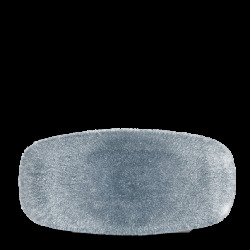 Churchill Raku Topaz Blue Chefs Oblong Tallrik 12,7x26,9cm