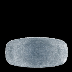 Churchill Raku Topaz Blue Chefs Oblong Tallrik 29,8x15,3cm