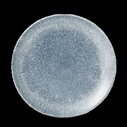 Churchill Raku Topaz Blue Evolve Tallrik 21,7cm