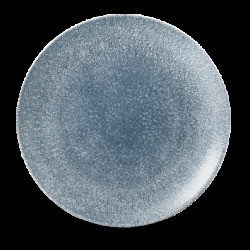 Churchill Raku Topaz Blue Evolve Tallrik 28,8cm