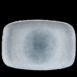 Churchill Raku Topaz Blue Oblong Platter 23,4x34,4cm