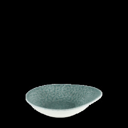Churchill Raku Topaz Blue Round Round Dish 14,5x16cm