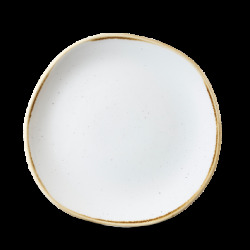 Churchill Stonecast Barley White Round Trace Tallrik 21cm