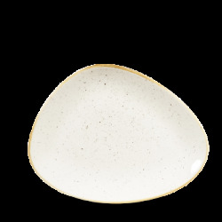 Churchill Stonecast Barley White Triangle Chefs Tallrik 20,5x26,5cm