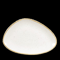 Churchill Stonecast Barley White Triangle Chefs Tallrik 20,5x30,5cm