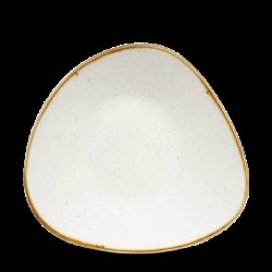 Churchill Stonecast Barley White Triangle Shallow Bowl 26,7x27,2cm