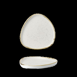 Churchill Stonecast Barley White Triangle Walled Chefs Tallrik 20Cm
