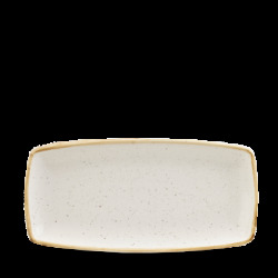 Churchill Stonecast Barley White X Squared Oblong Tallrik 29,5cm