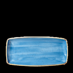 Churchill Stonecast Cornflower Blue Oblong Tallrik 29,5cm