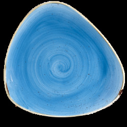 Churchill Stonecast Cornflower Blue Triangle Tallrik 32,4cm