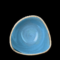 Churchill Stonecast Cornflower Blue Triangular Bowl 15,3cm