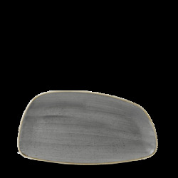 Churchill Stonecast Grey Chefs Geo Tallrik 15,5x30cm