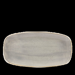 Churchill Stonecast Grey Chefs Oblong Tallrik 12,7x26,9cm