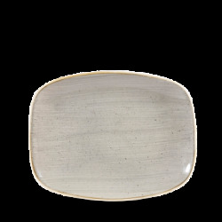 Churchill Stonecast Grey Chefs Oblong Tallrik 20,2x26,1cm