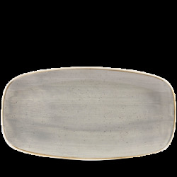 Churchill Stonecast Grey Chefs Oblong Tallrik 29,8x15,3cm