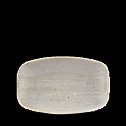 Churchill Stonecast Grey Oblong Chefs Tallrik 12,1x20cm
