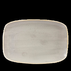 Churchill Stonecast Grey Oblong Chefs Tallrik 30x19,9cm