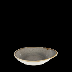 Churchill Stonecast Grey Round Dish 14,5x16cm