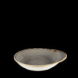 Churchill Stonecast Grey Round Dish 16,8x18,5cm