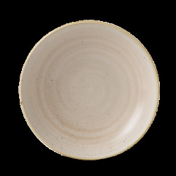 Churchill Stonecast Nutmeg Cream Evolve Djup Tallrik 24,8cm