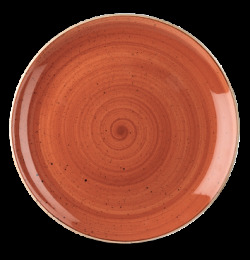 Churchill Stonecast Orange Coupe Evolve Tallrik 32,4cm