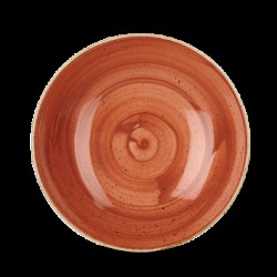Churchill Stonecast Orange Evolve Djup Tallrik 24,8cm