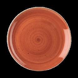 Churchill Stonecast Orange Evolve Tallrik 26cm